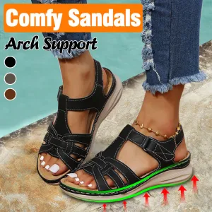 2022 New Open Toe Velcro Sandals - Best All-day Wear Sandals for Women