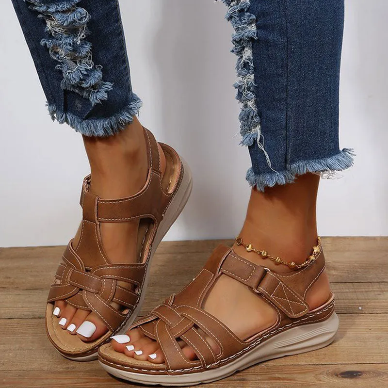 2022 New Open Toe Velcro Sandals - Best All-day Wear Sandals for Women