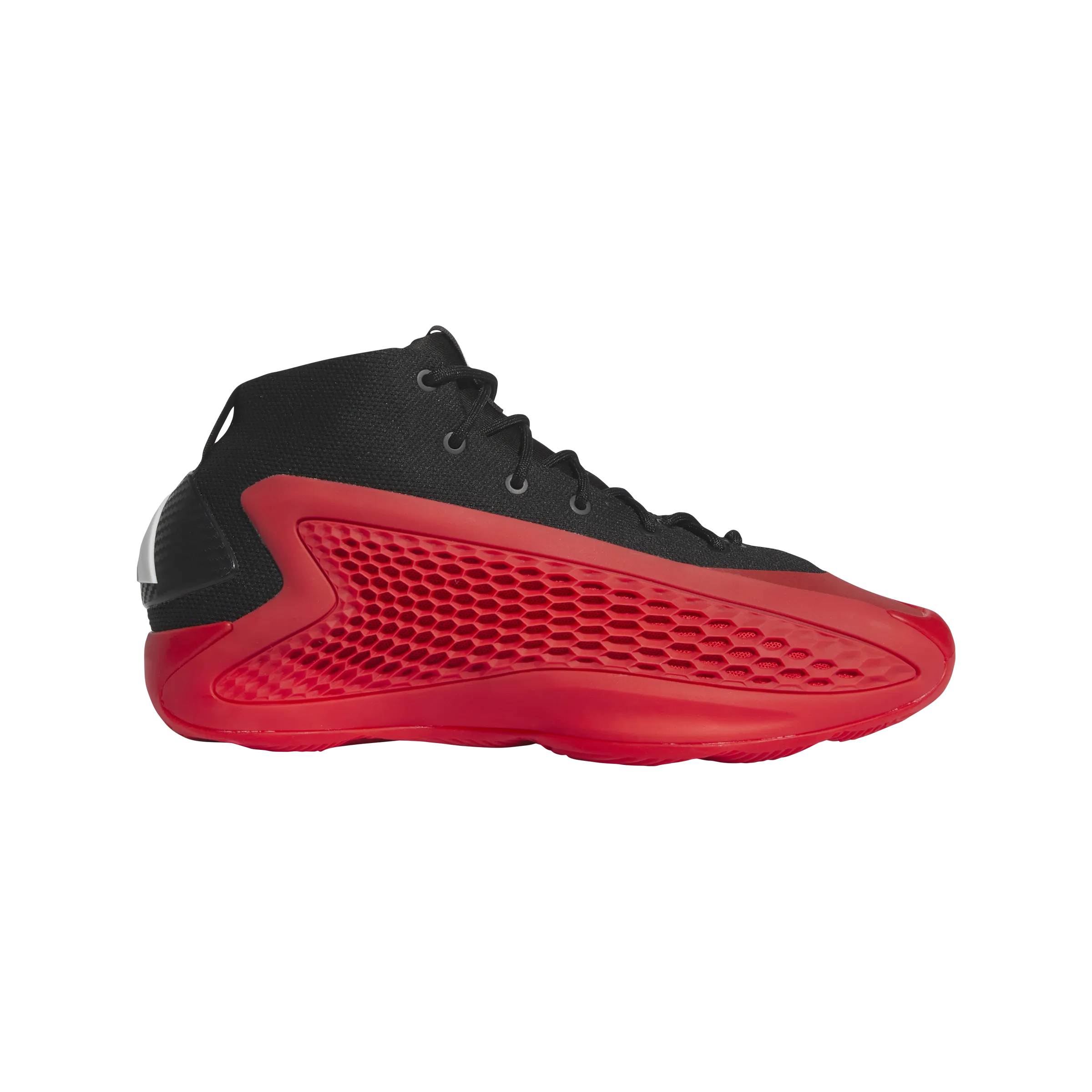 adidas ANTHONY EDWARDS 1 ASCENT MID Basketball Shoes | Core Black-Red | Men's