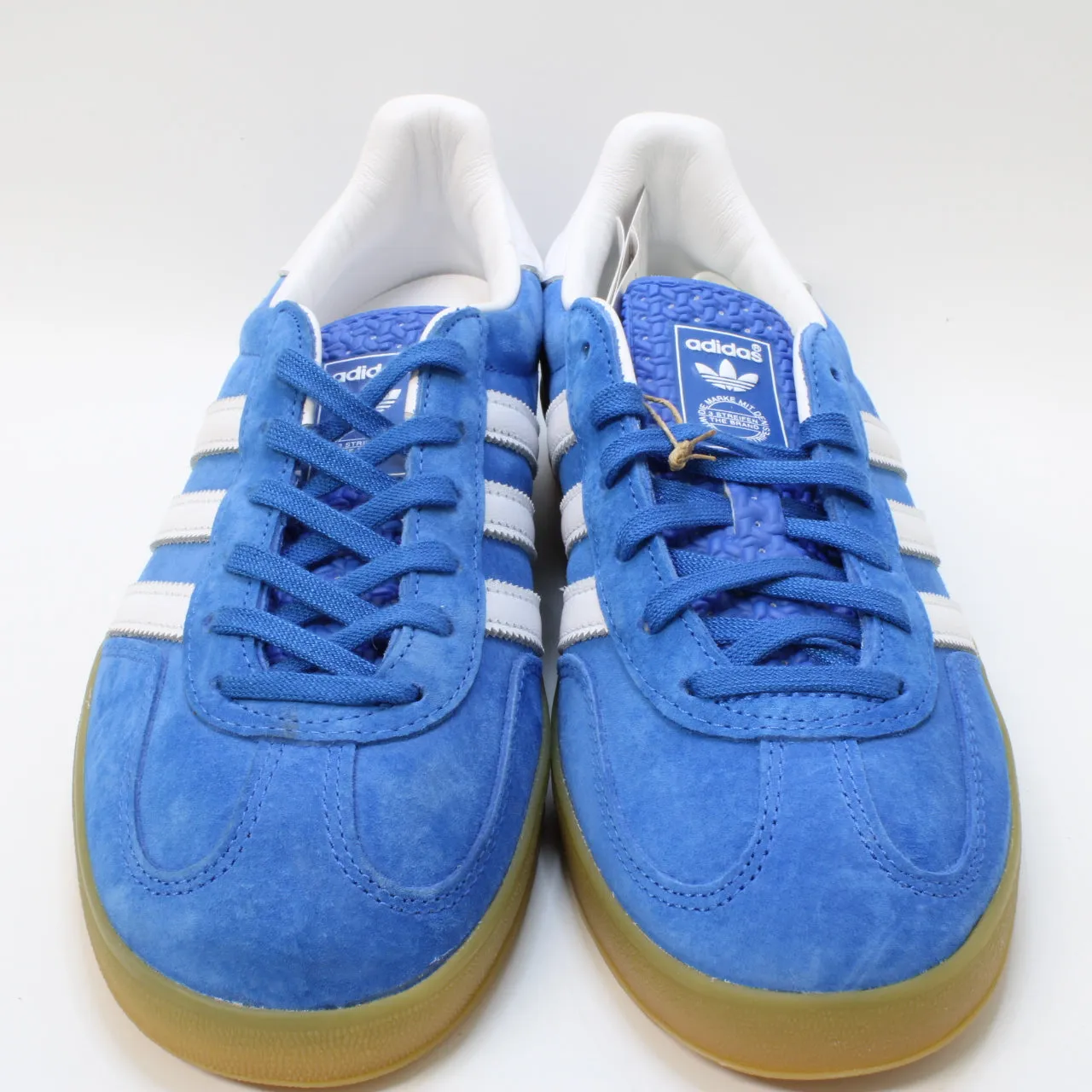 adidas Gazelle Indoor Blue White Gum Uk Size 6