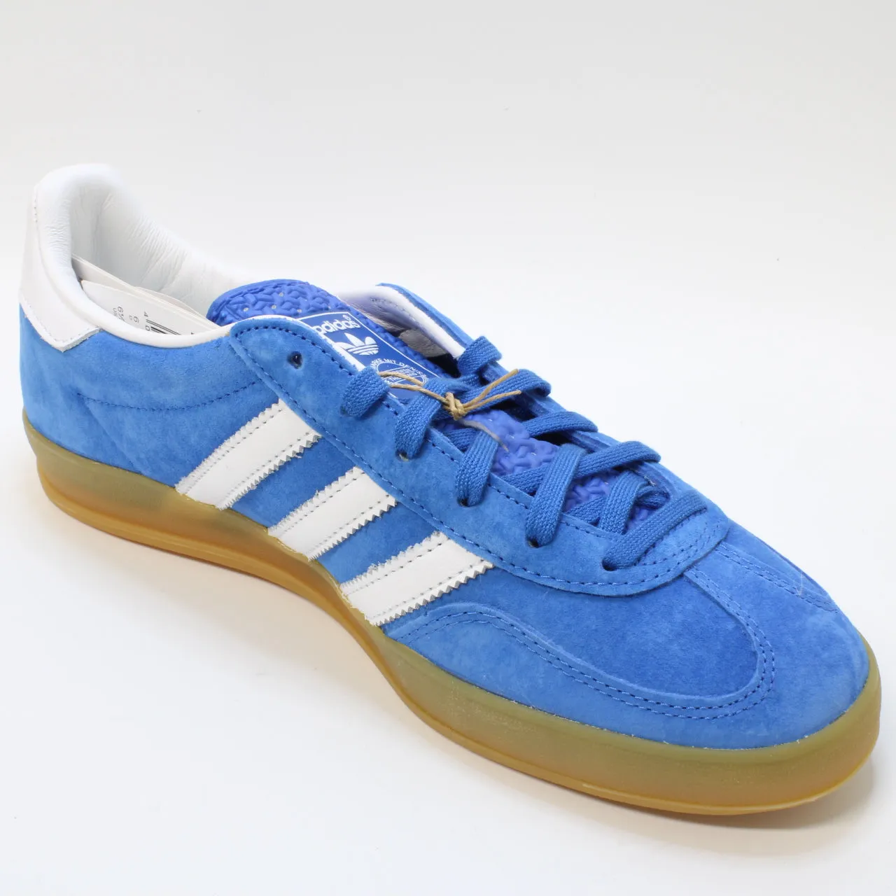 adidas Gazelle Indoor Blue White Gum Uk Size 6
