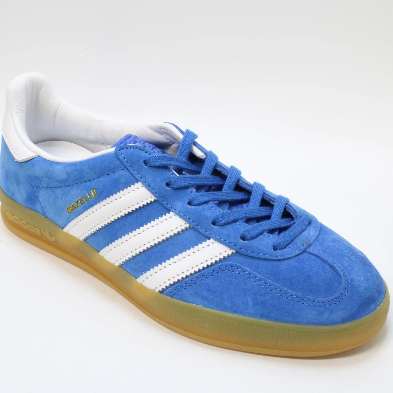 adidas Gazelle Indoor Blue White Gum Uk Size 6