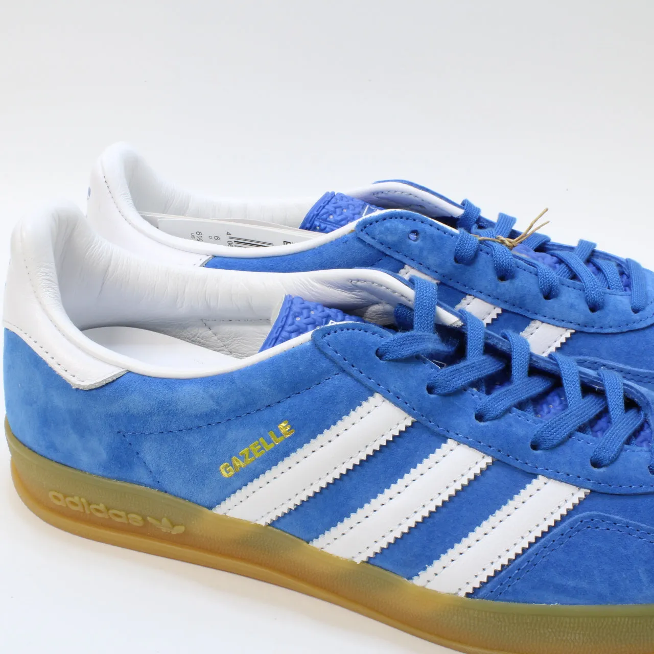 adidas Gazelle Indoor Blue White Gum Uk Size 6