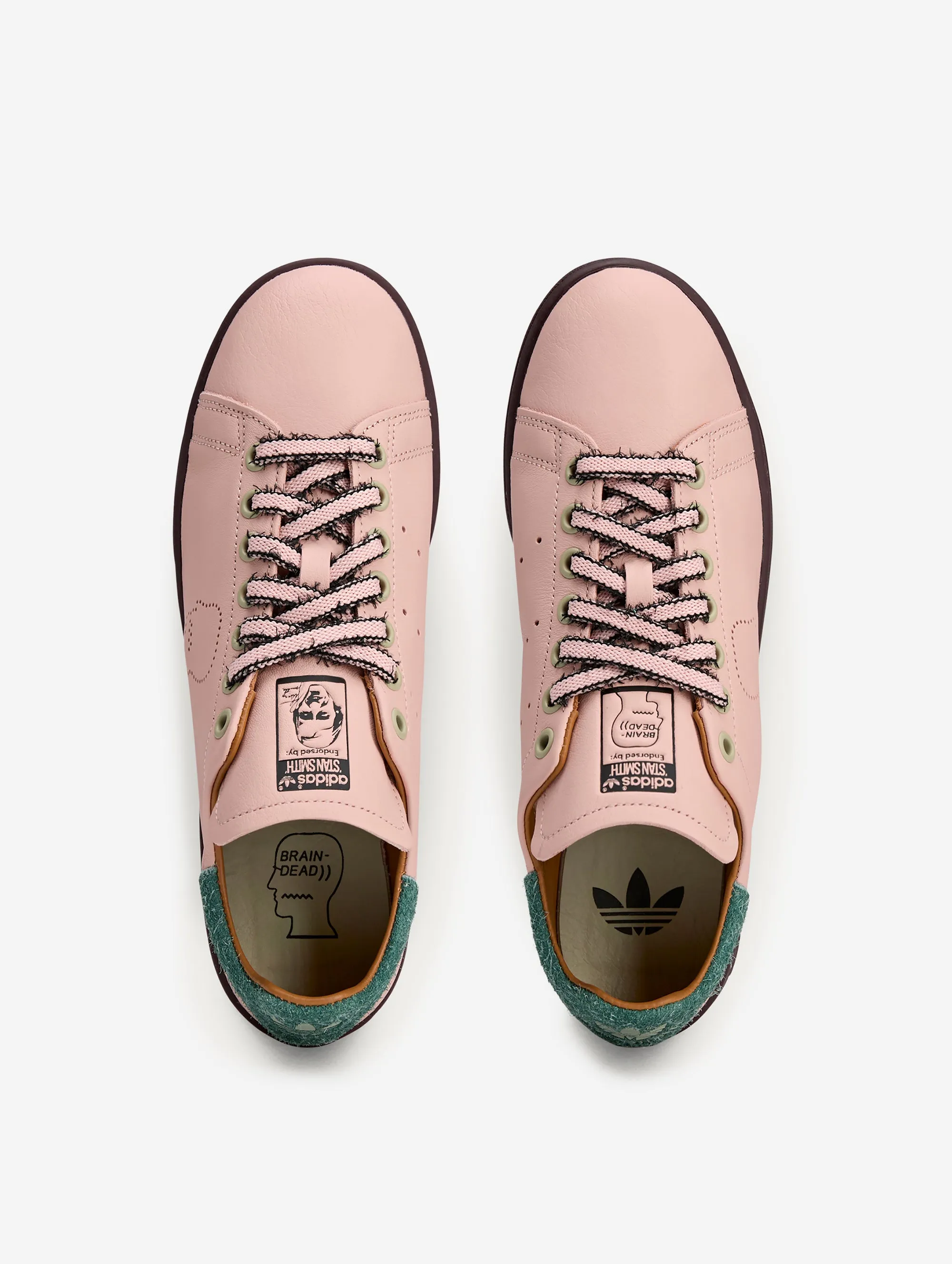 Adidas x Brain Dead Stan Smith - Vapour Pink/Mineral Green/Mesa