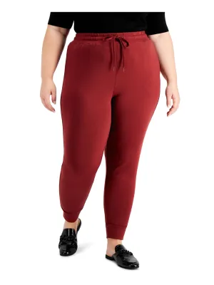 ANNE KLEIN Womens Pocketed Cuffed Pants