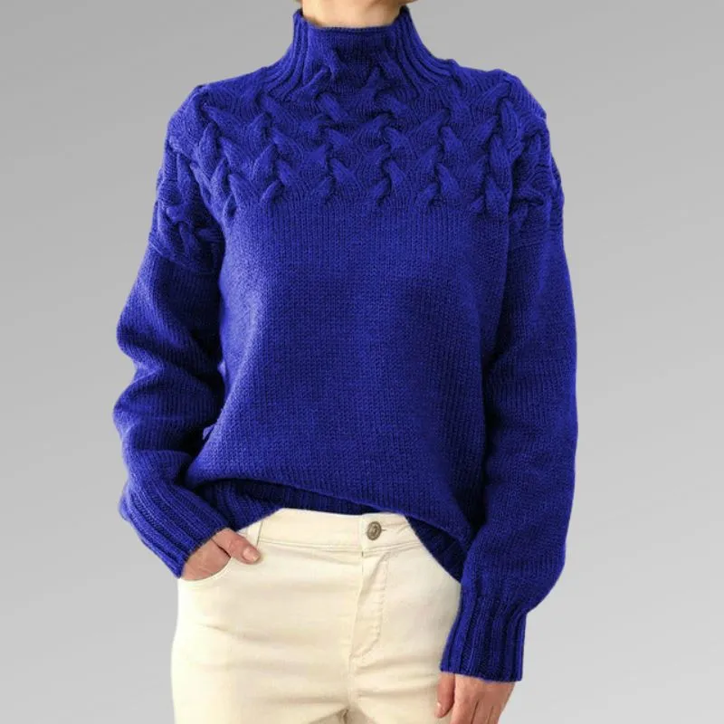 Ayla - Women's Turtleneck Sweater