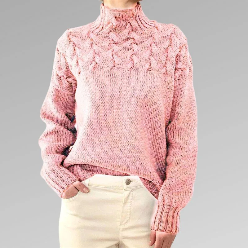 Ayla - Women's Turtleneck Sweater