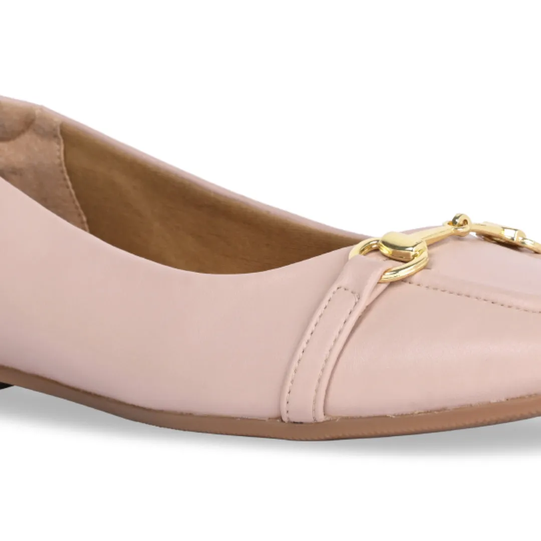 Blush Buckled Ballet