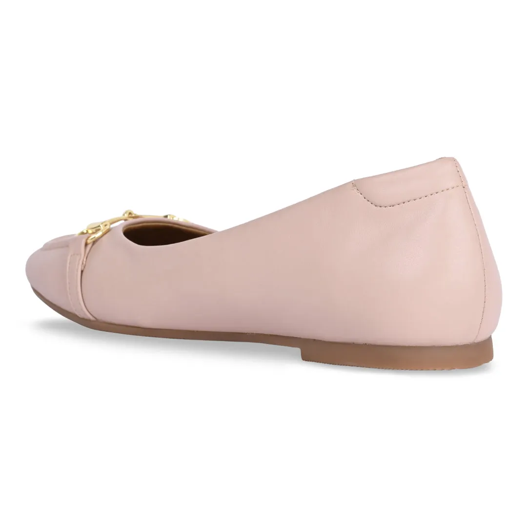 Blush Buckled Ballet
