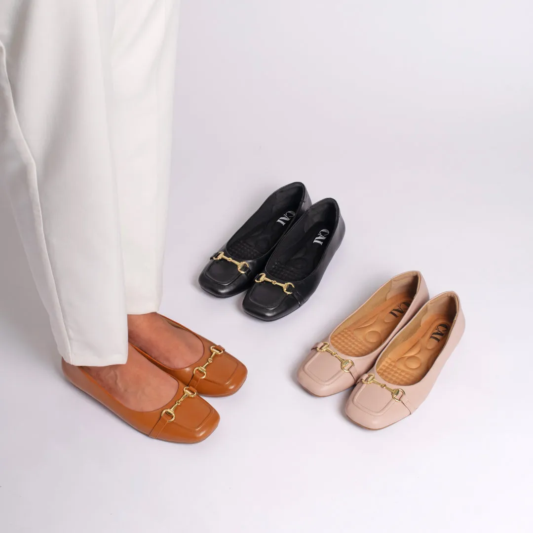 Blush Buckled Ballet