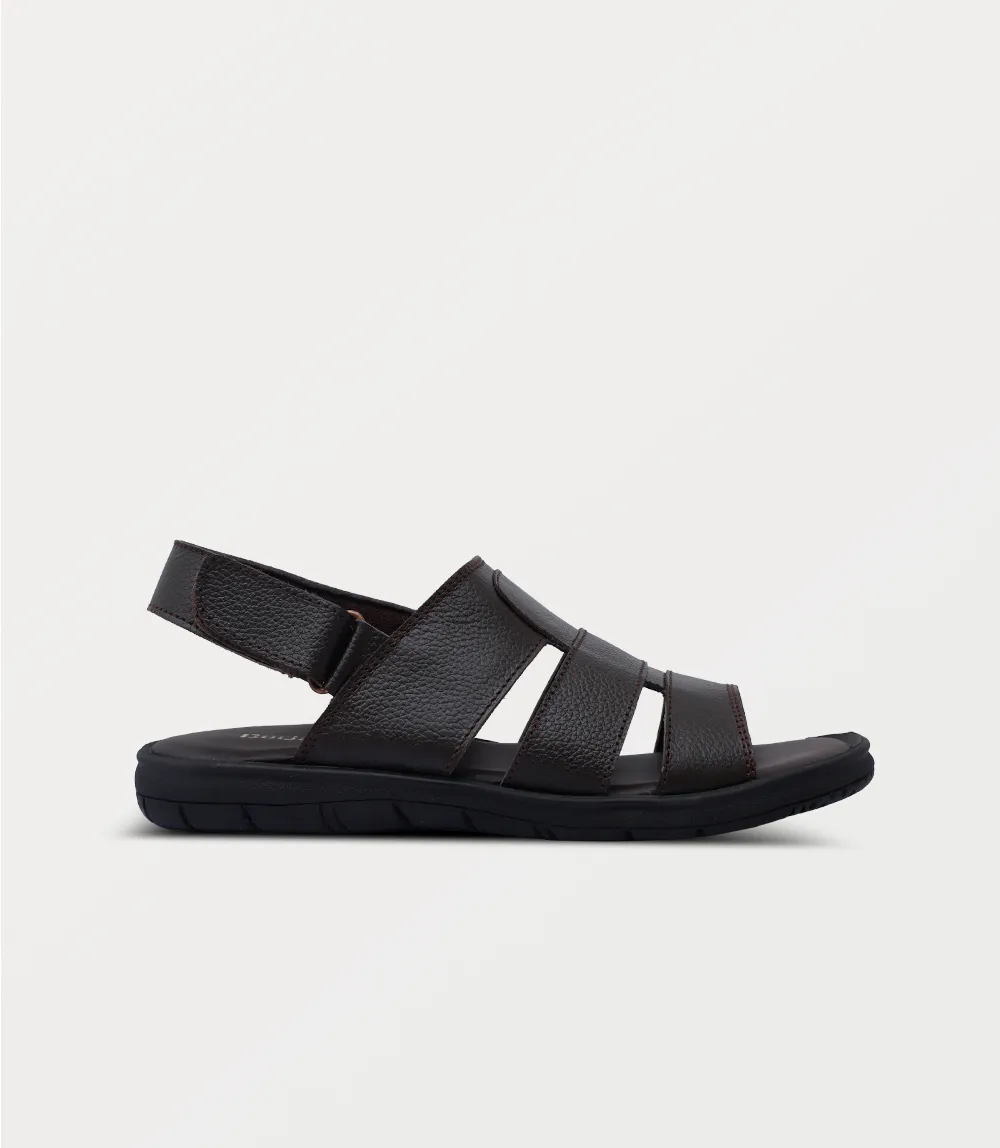 BM6821-ESPRESSO-Men Sandals
