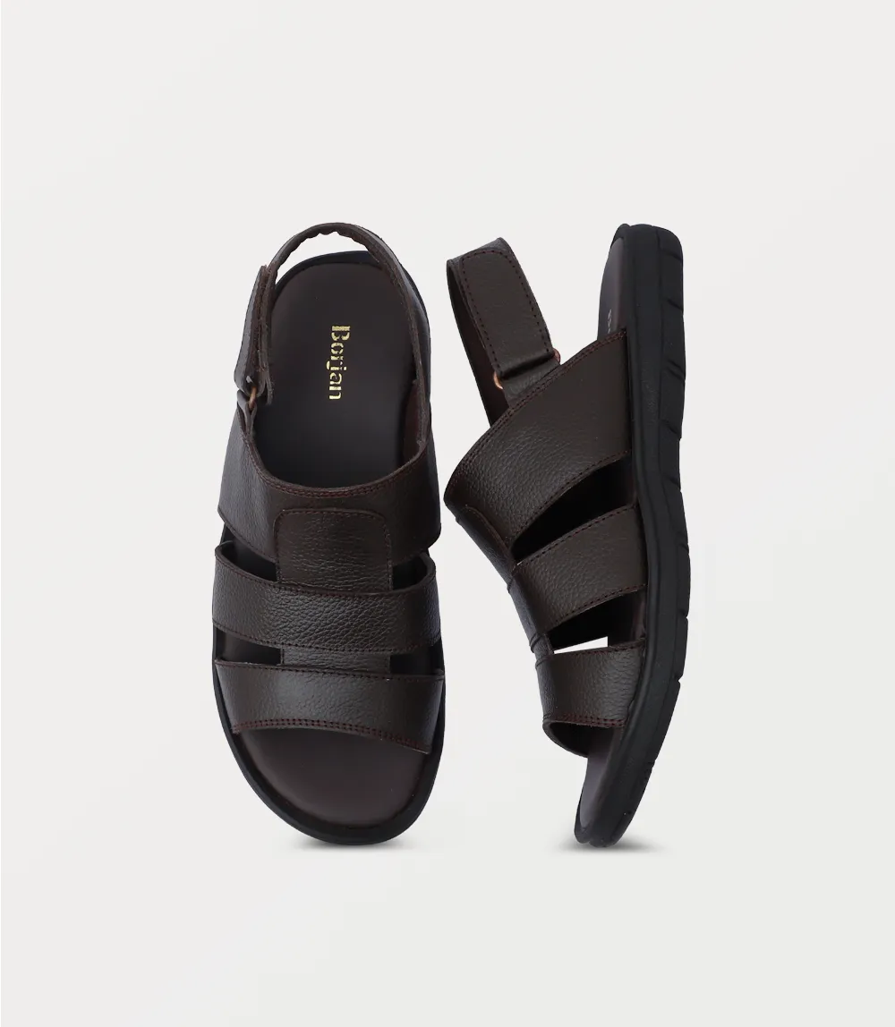 BM6821-ESPRESSO-Men Sandals