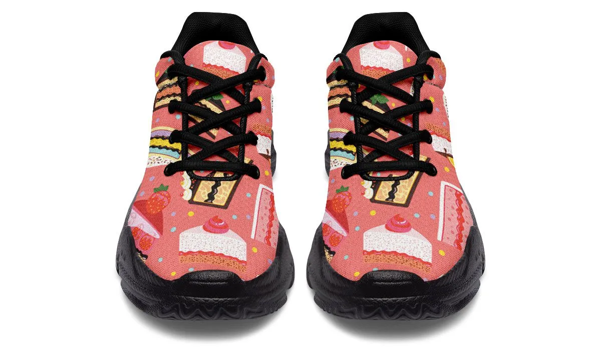 Cake Slice Pink Chunky Sneakers