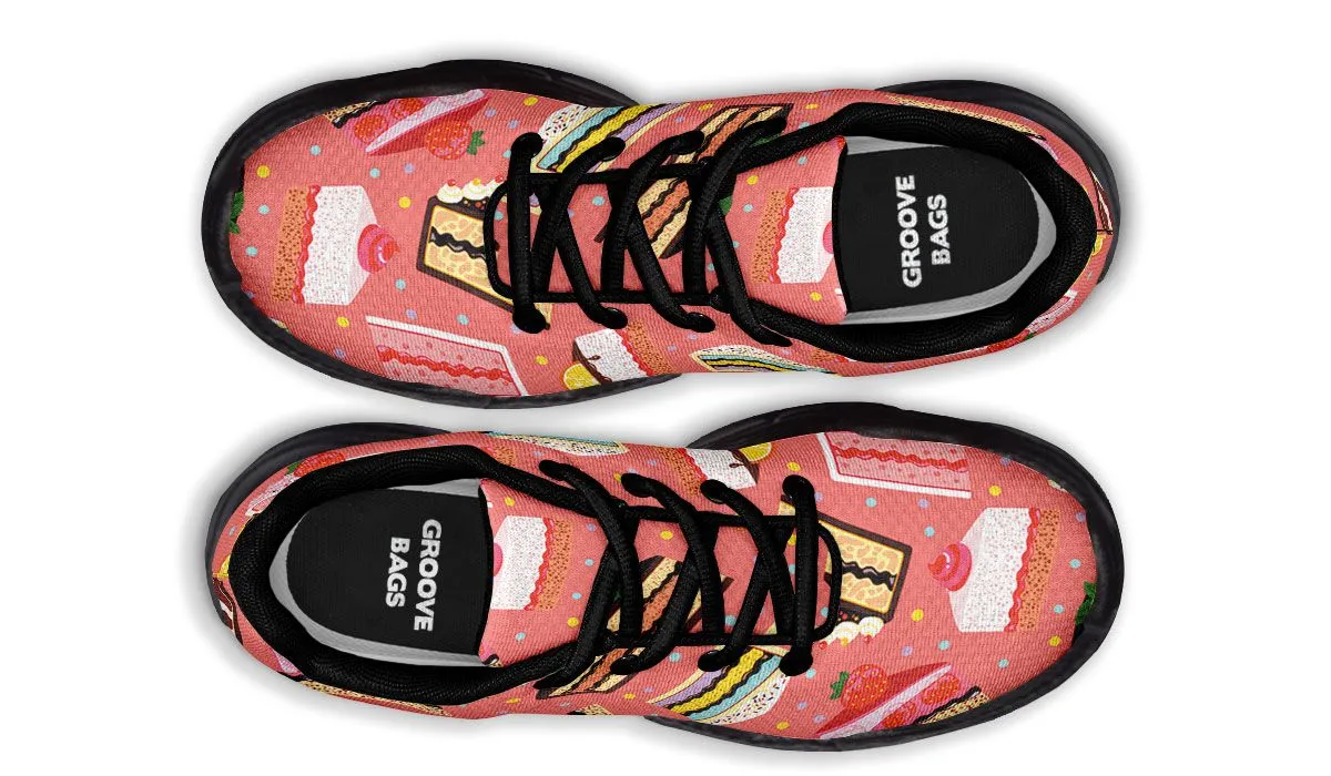 Cake Slice Pink Chunky Sneakers