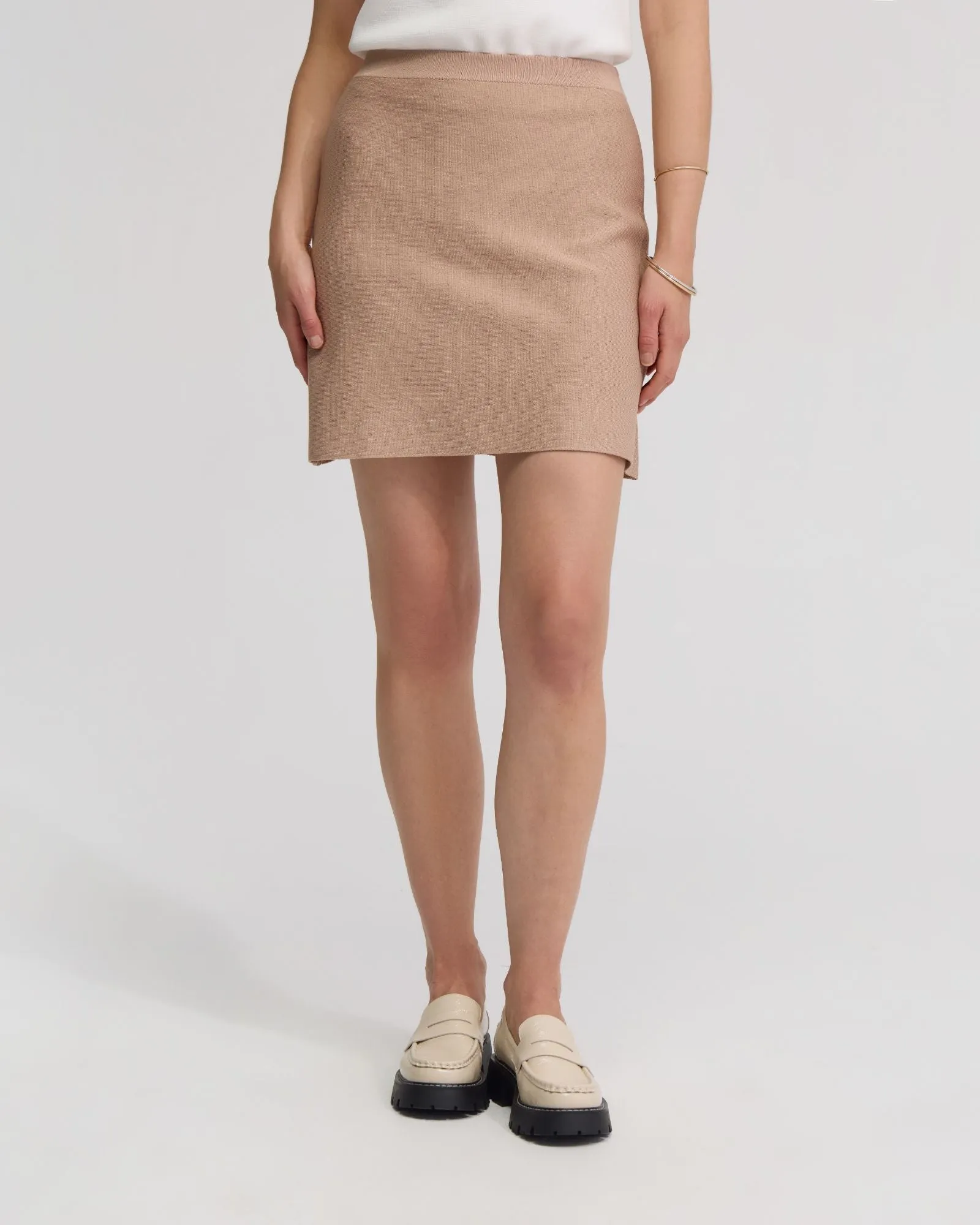 Cera Knitted Mini Skirt