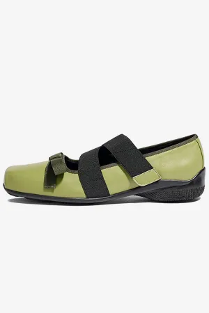 CROSS BAND BALLET FLATS