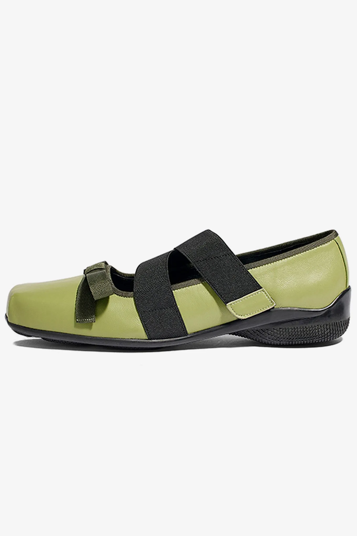CROSS BAND BALLET FLATS
