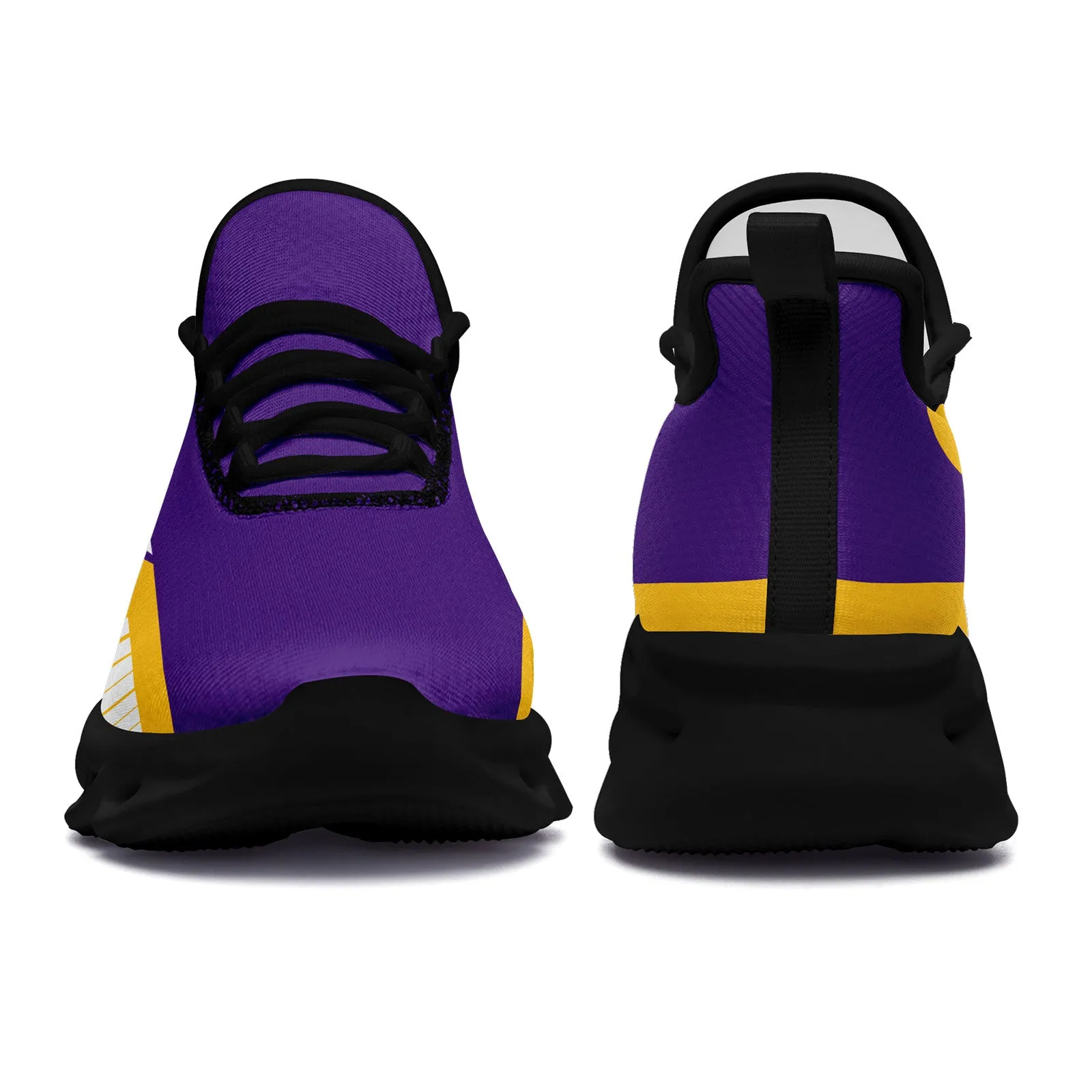 Custom Purple Yellow Minnesota Maxsoul Shoes Personalized Sneaker FN003-D020325-17