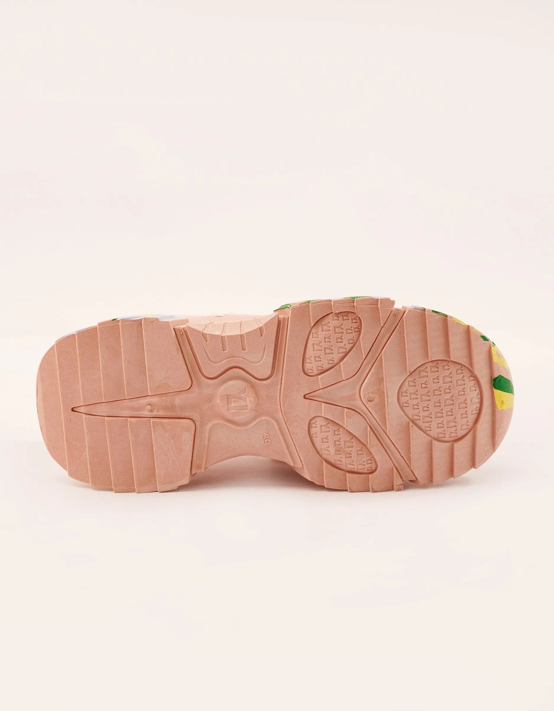 Fusion Dynamics Pink Chunky Sneakers