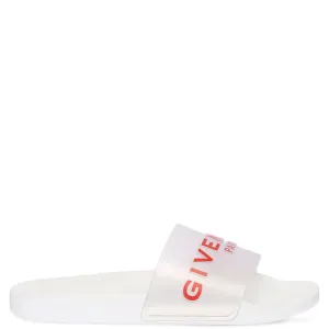 Givenchy Transparent Logo Sliders