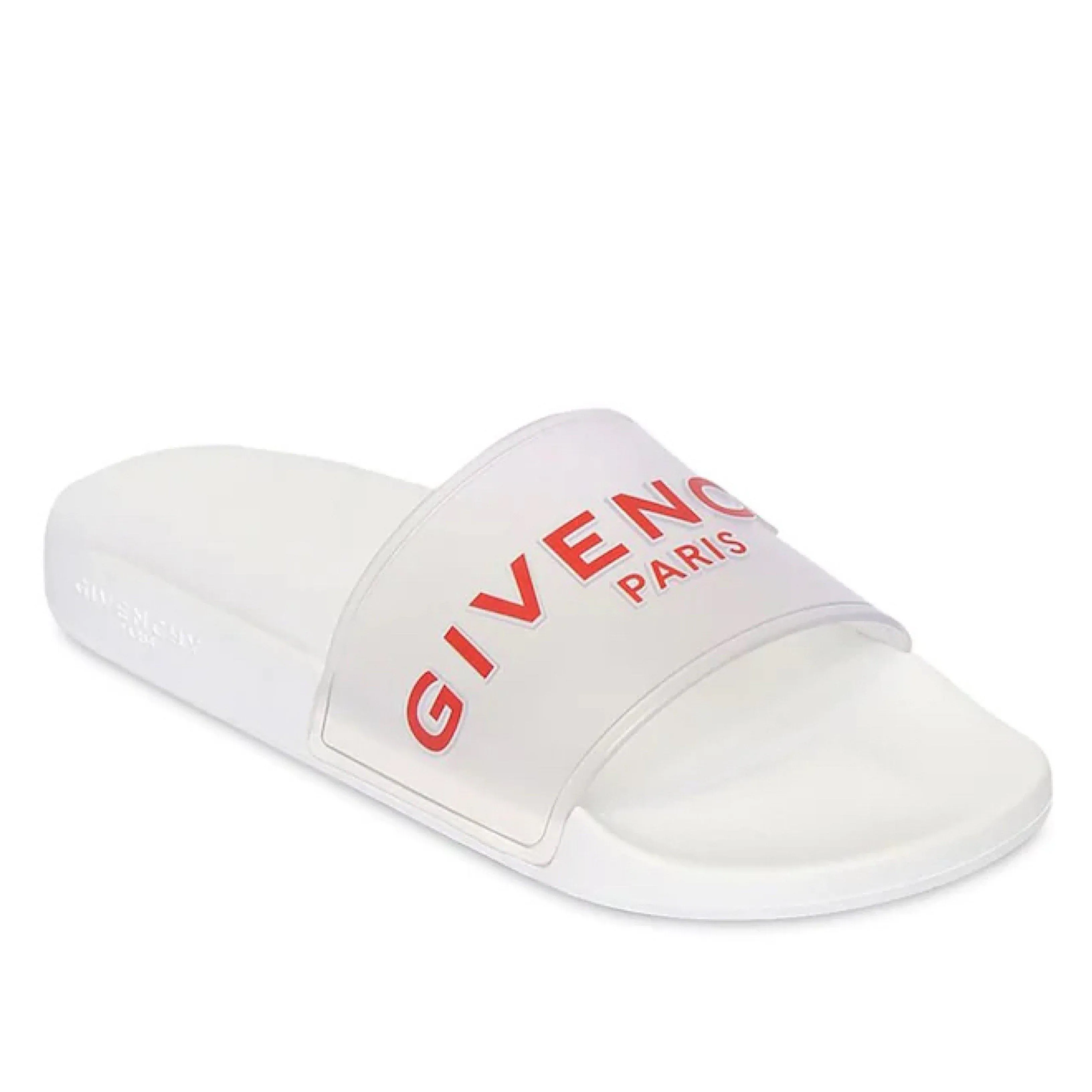 Givenchy Transparent Logo Sliders