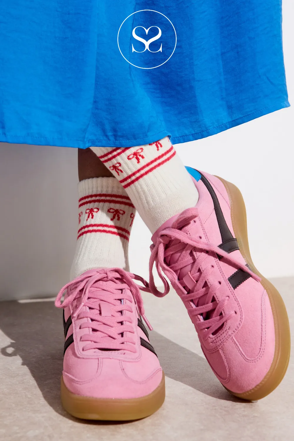 GOLA VIPER CLB735KB CANDY/BLACK/SANTORINI/GUM TRAINERS