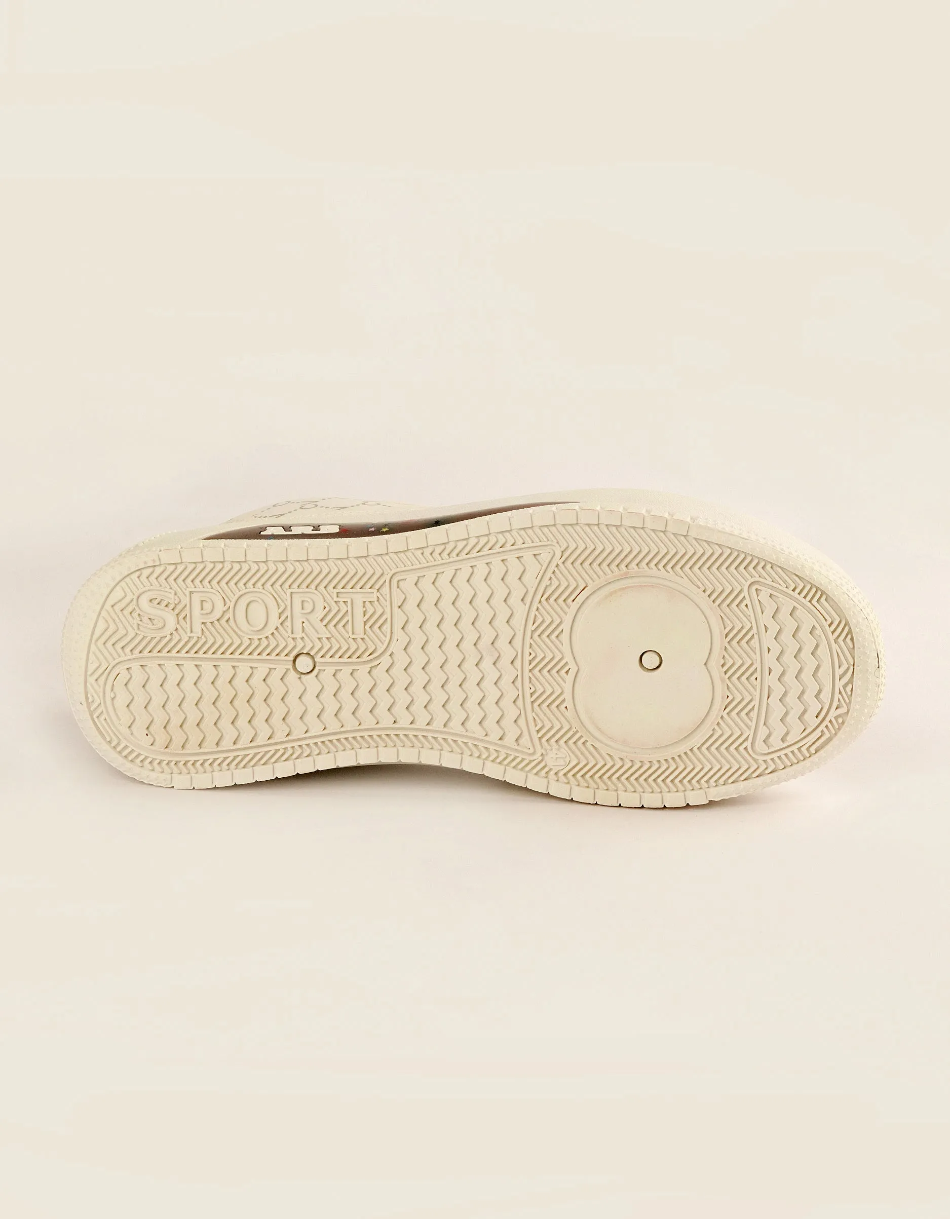 Graphite Edge Platform Sneakers