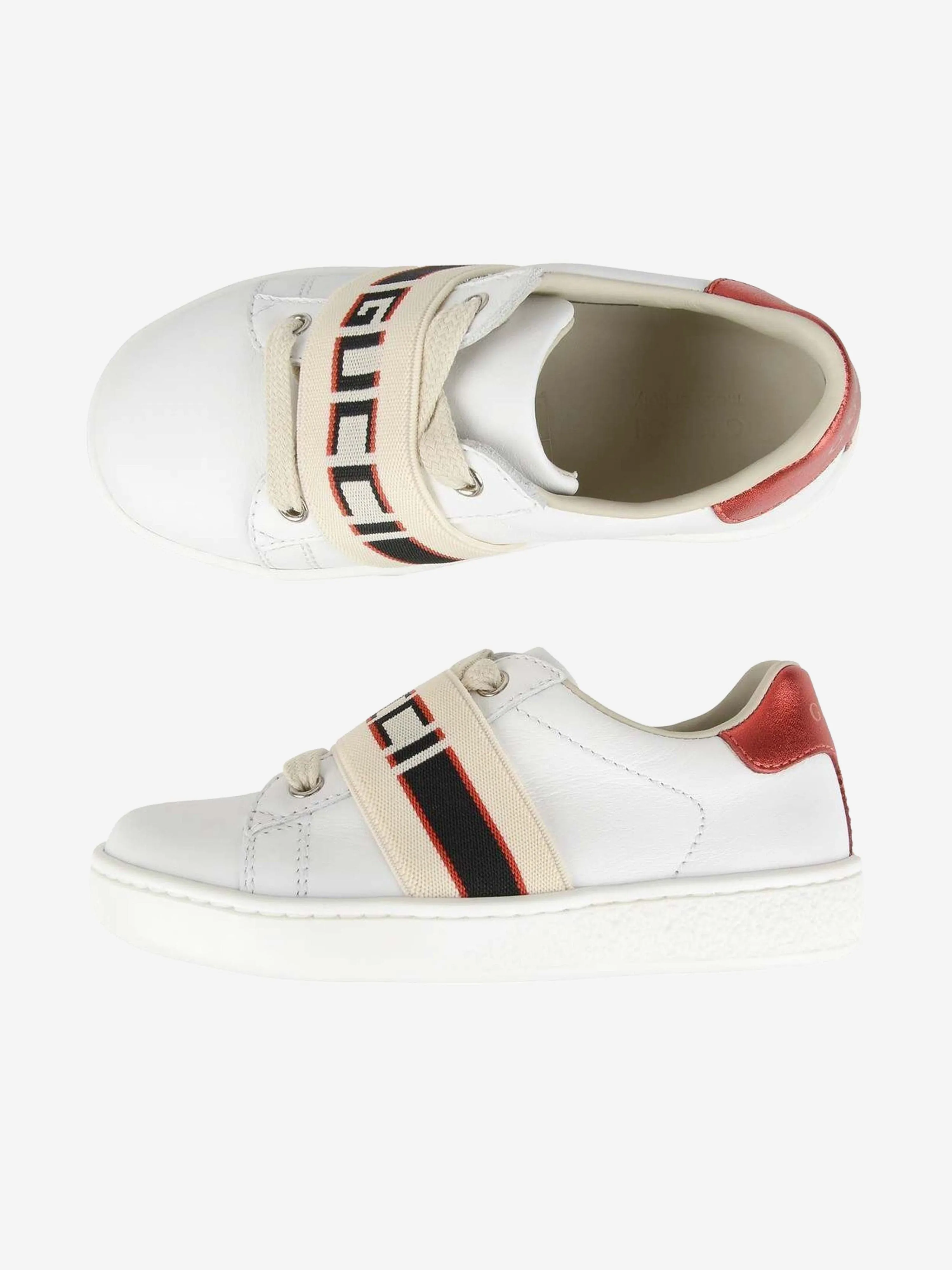 Gucci Leather Ace Trainers