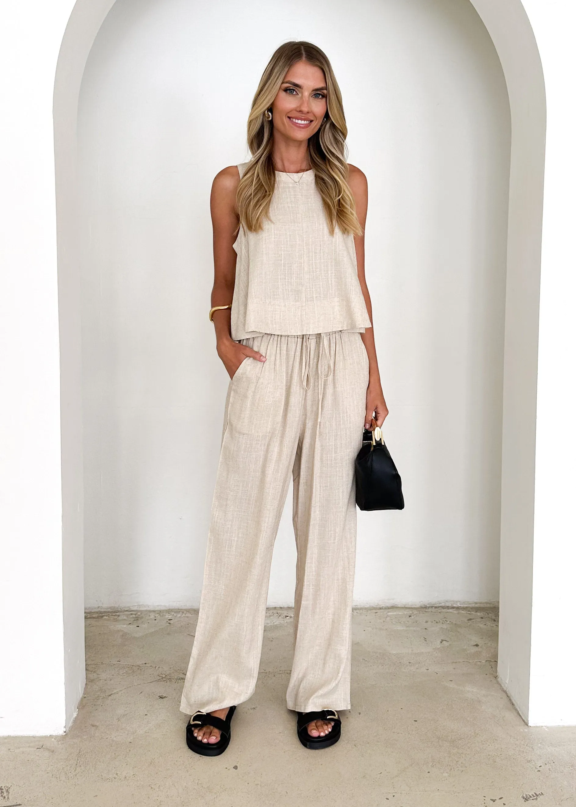 Kinsley Pants - Natural