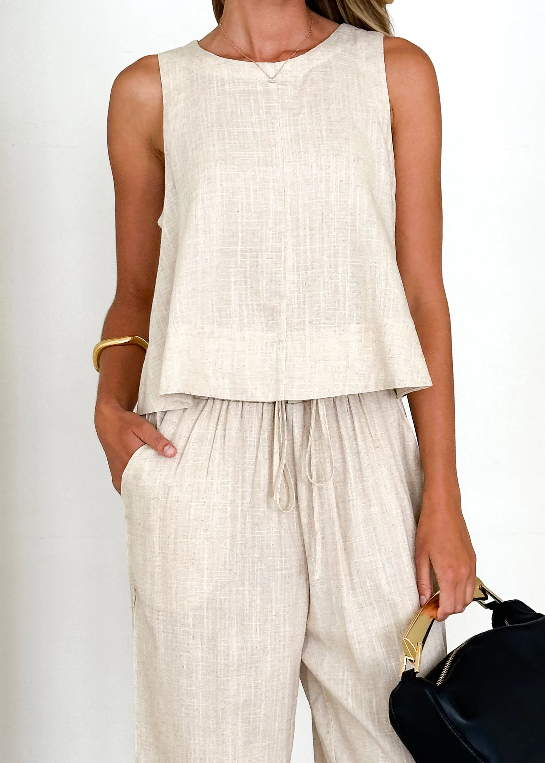 Kinsley Pants - Natural