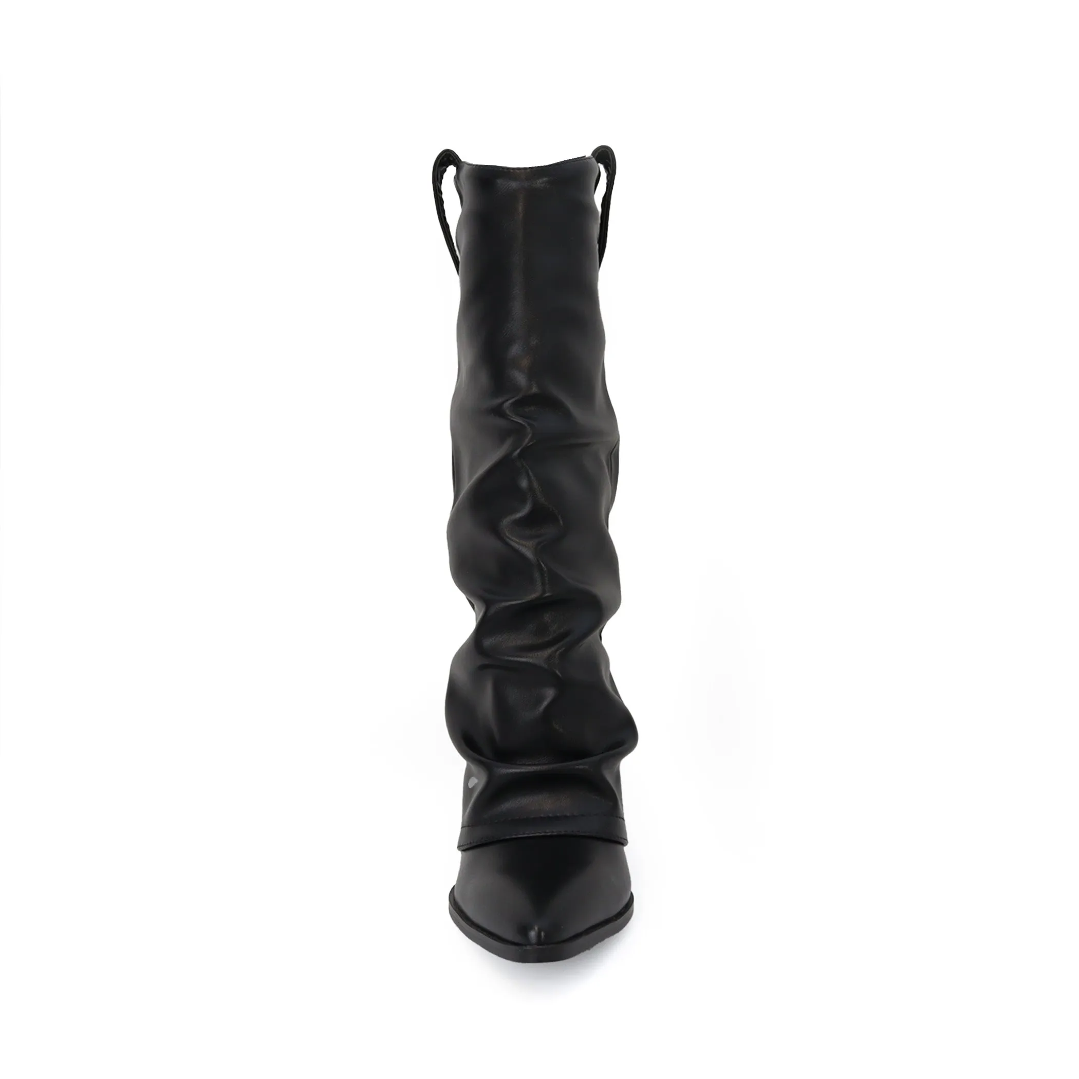 KWEEN Women's Western Boot With Pull Tab
