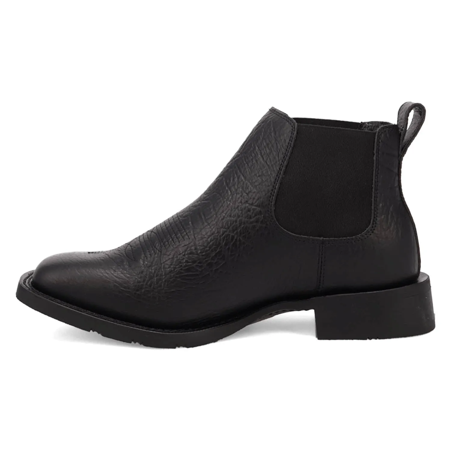 Laredo Mens Devin Black Leather Chelsea Boots