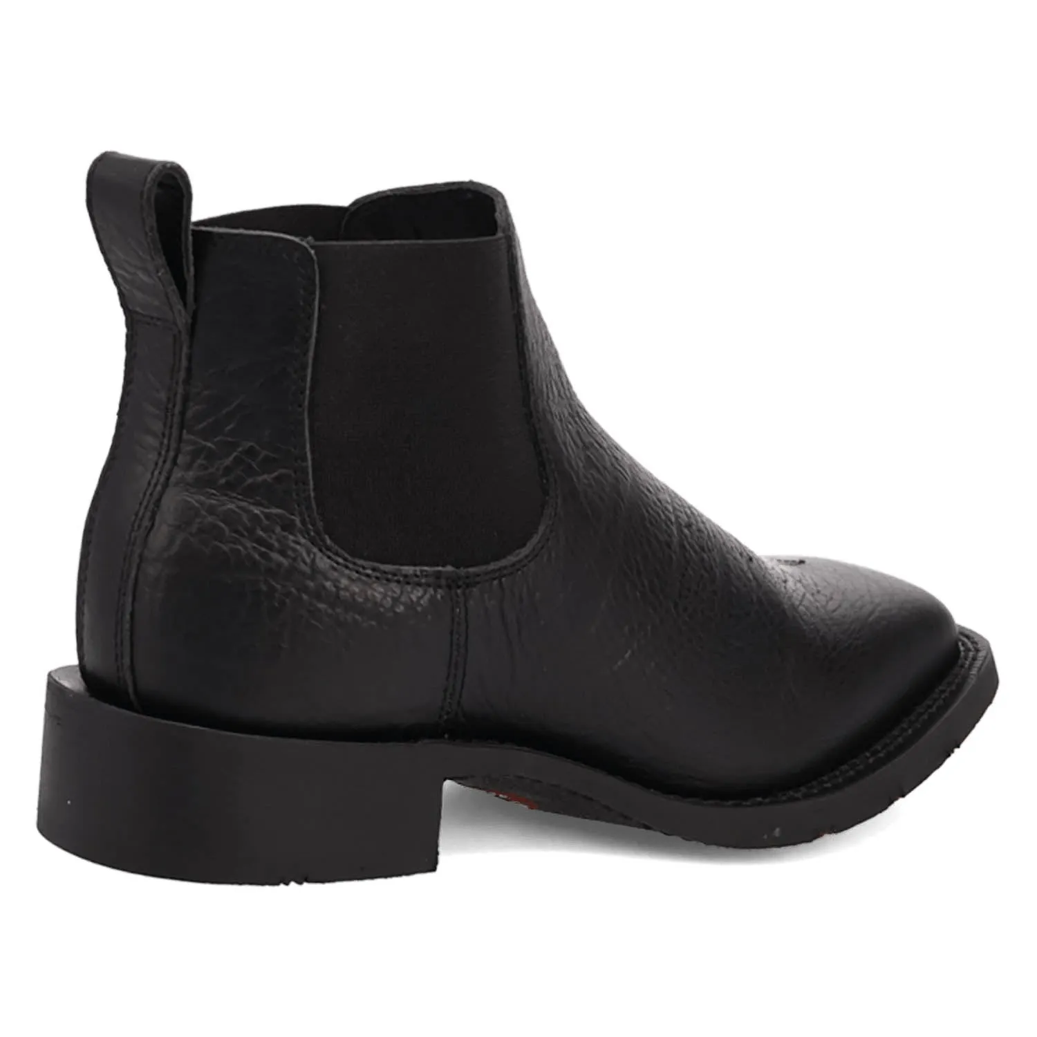 Laredo Mens Devin Black Leather Chelsea Boots