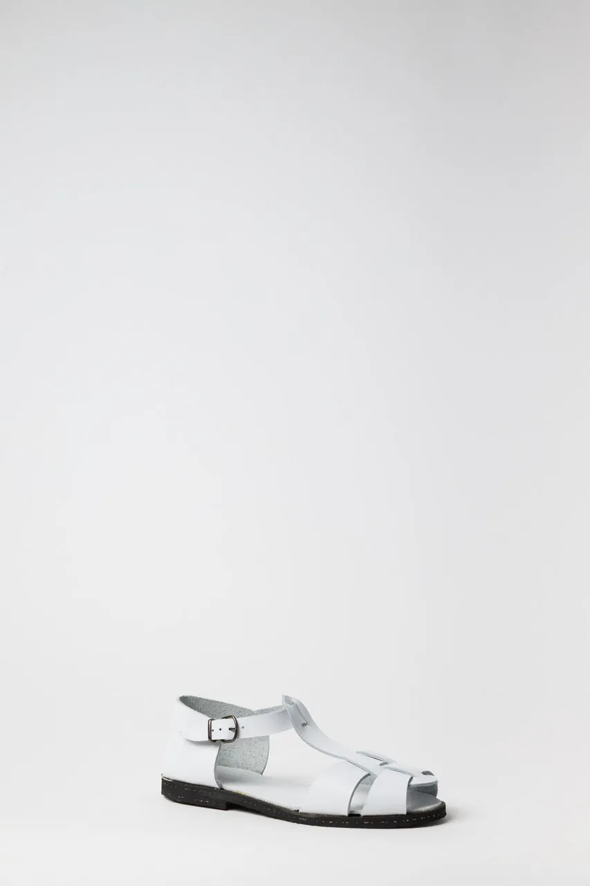 Leather Buckle Sandals