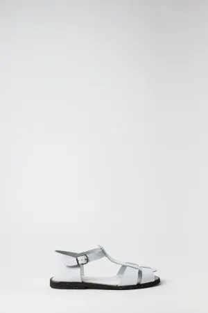 Leather Buckle Sandals