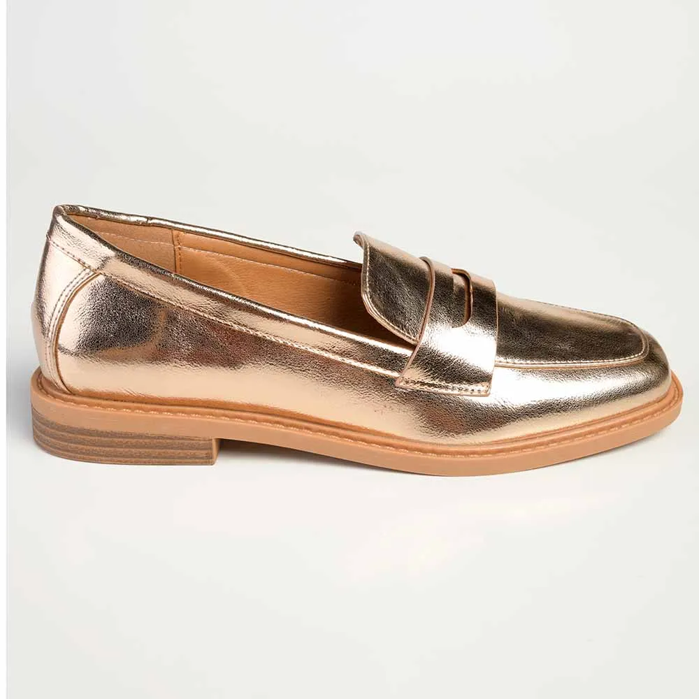 Madison Pippa 2 Loafers - Rose Gold
