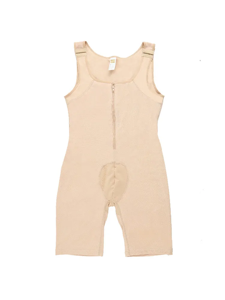 Mens Abdomen Body Shaper Legs Control Bodysuit