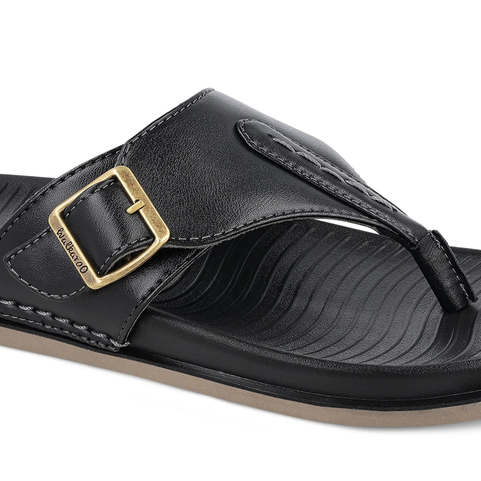 Men's Daily Wear Comfort Sandals - WE1024 Black