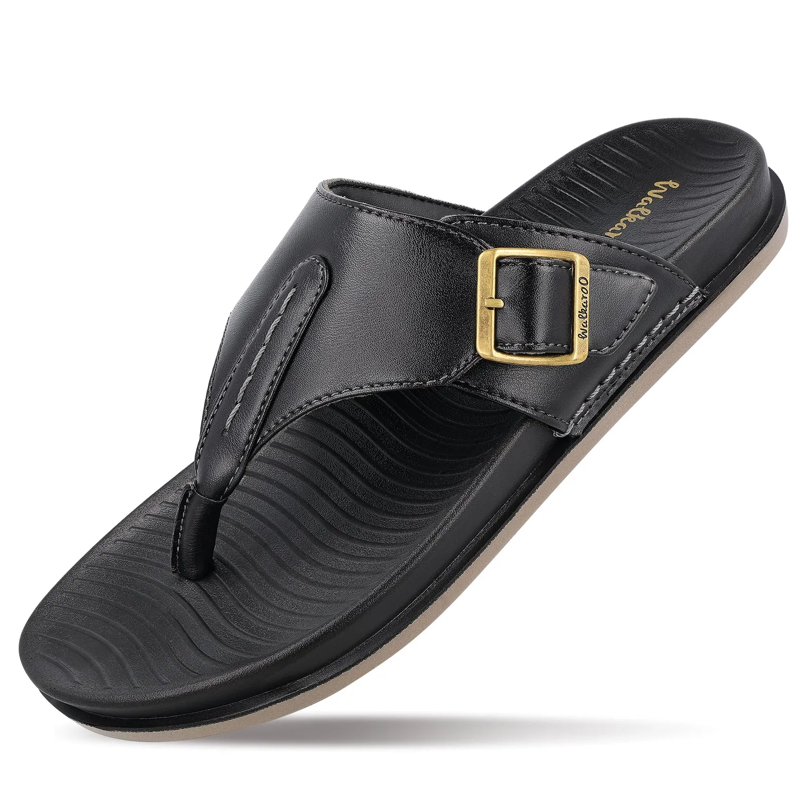 Men's Daily Wear Comfort Sandals - WE1024 Black