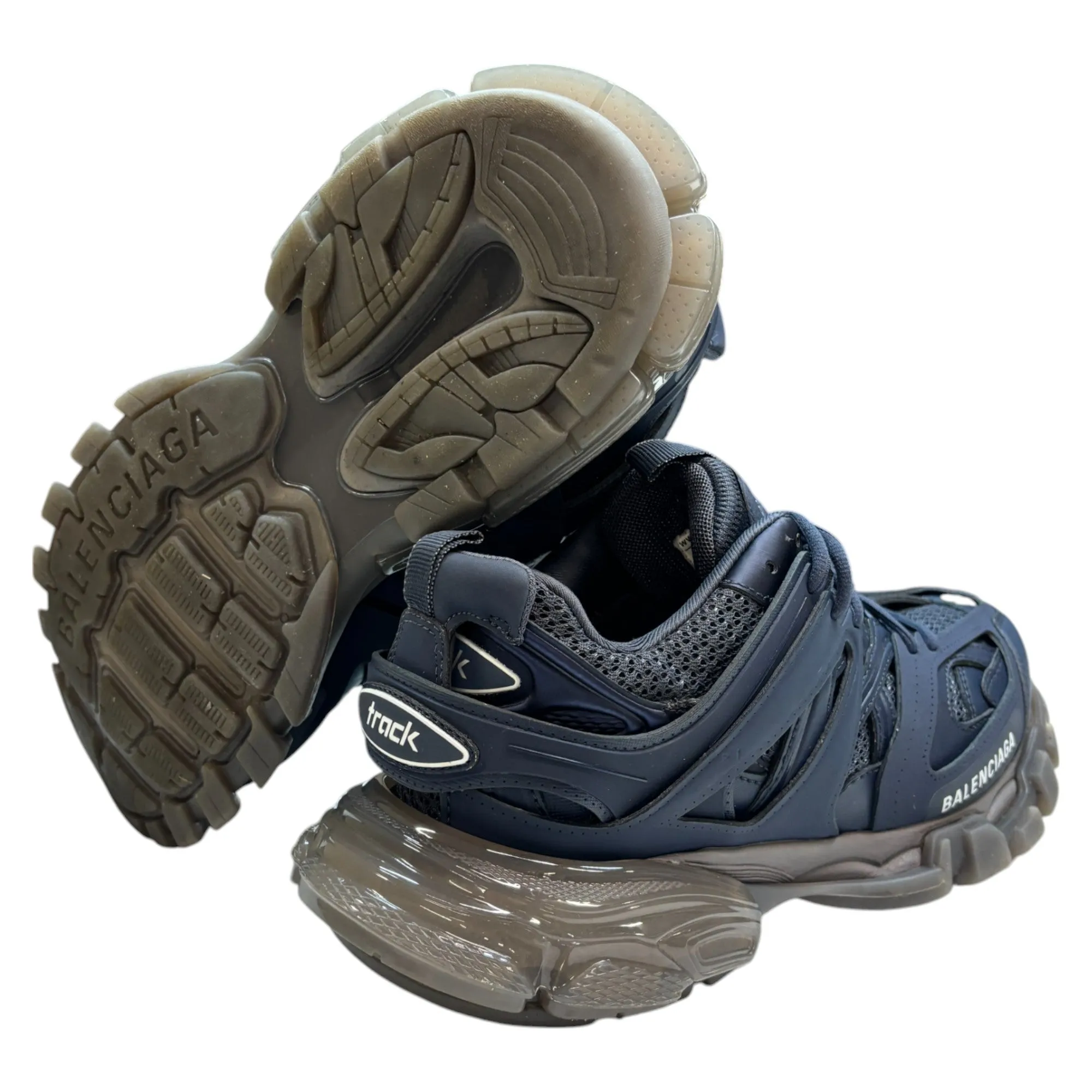 Men's Track Low Trainers Navy Size EU 40 / UK 6