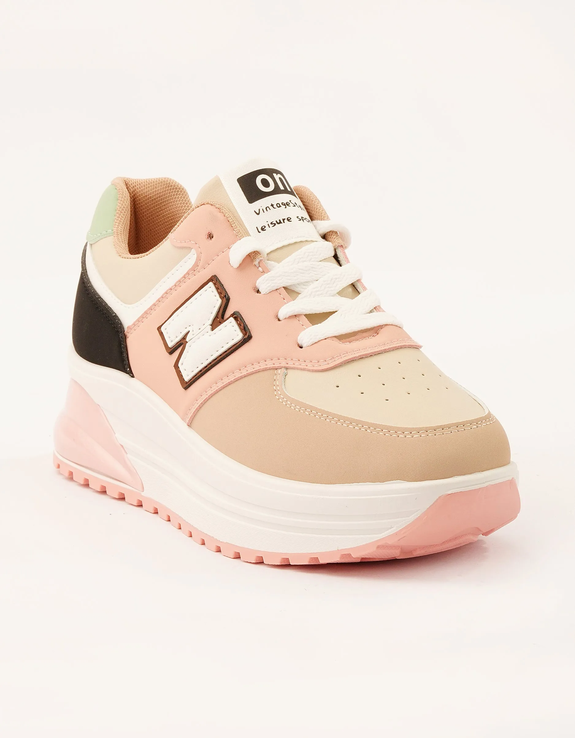 N Style Chunky Sneakers