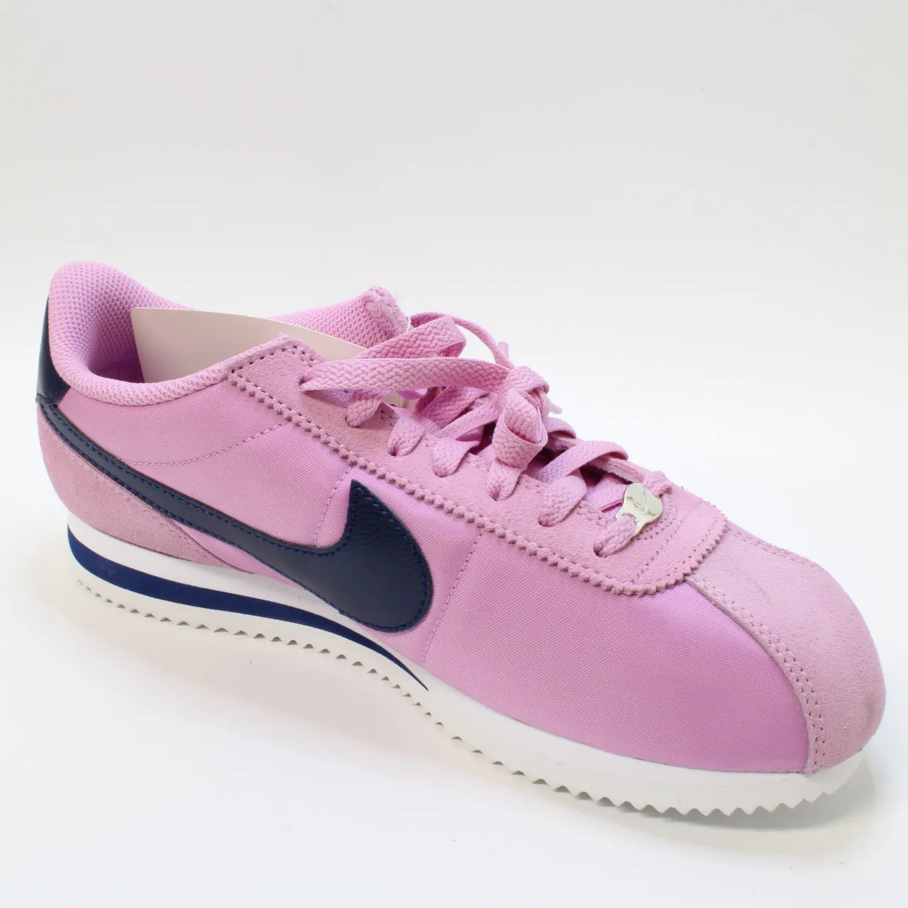 Nike Cortez Trainers Beyond Pink Blue Void White Black Uk Size 7