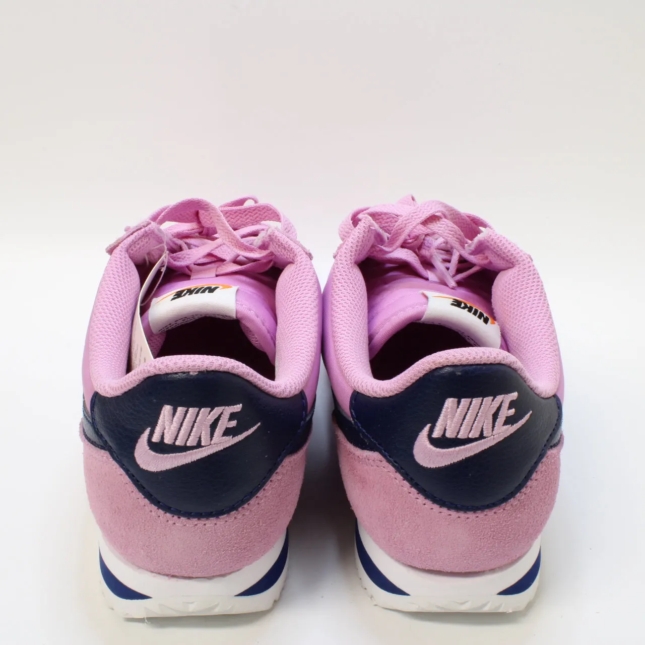 Nike Cortez Trainers Beyond Pink Blue Void White Black Uk Size 7