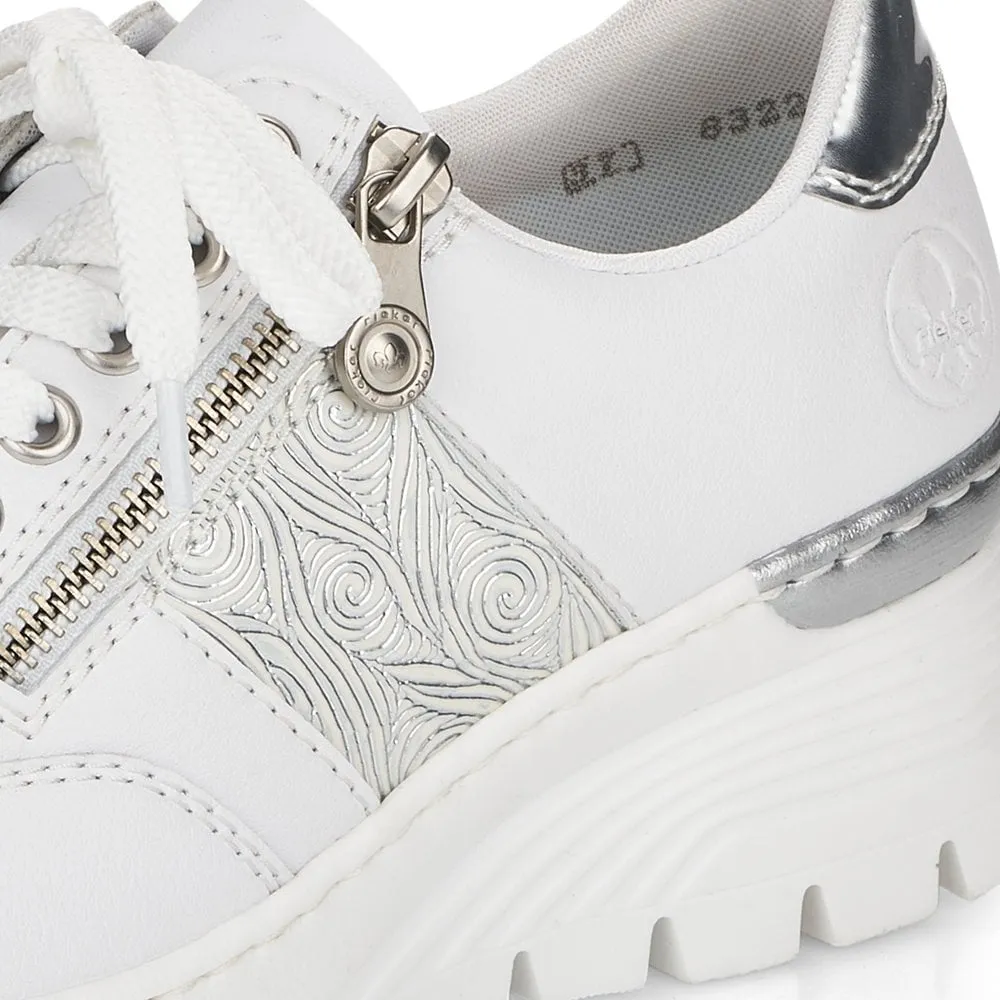 Rieker Ladies Wedge Sneaker