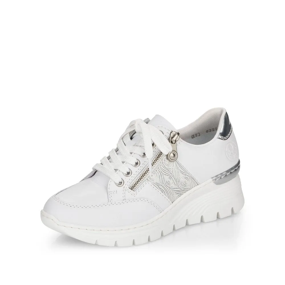 Rieker Ladies Wedge Sneaker