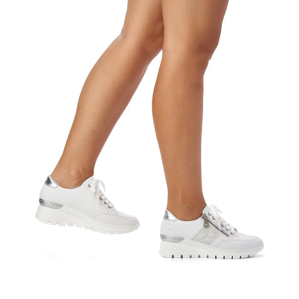 Rieker Ladies Wedge Sneaker