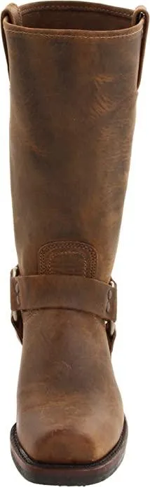The Frye Company Womens Tan Harness 12R Size 8.5 Oiled Leather Boots