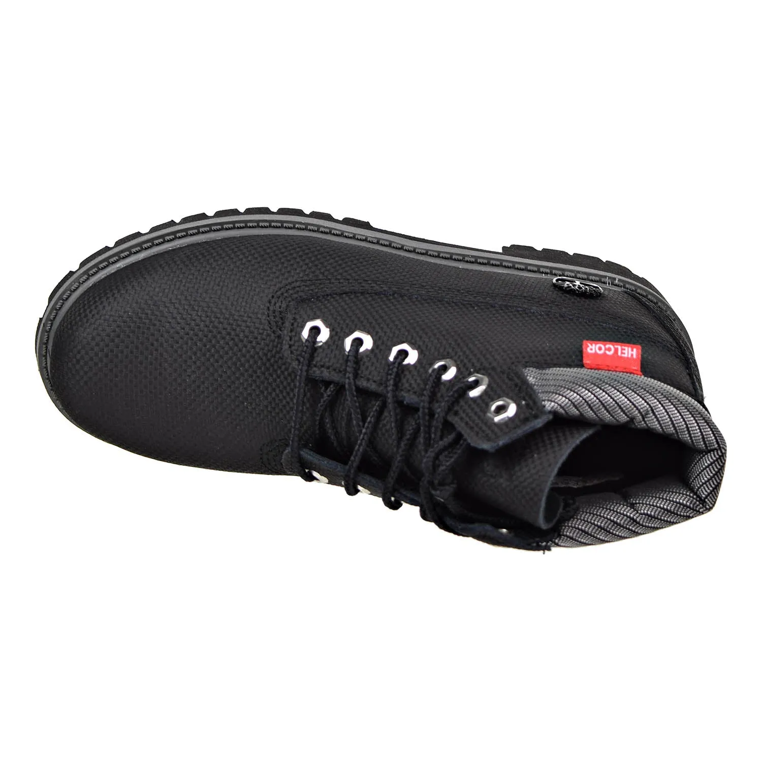 Timberland 6 Inch Premium Helcor Relief Little Kids Boots Black