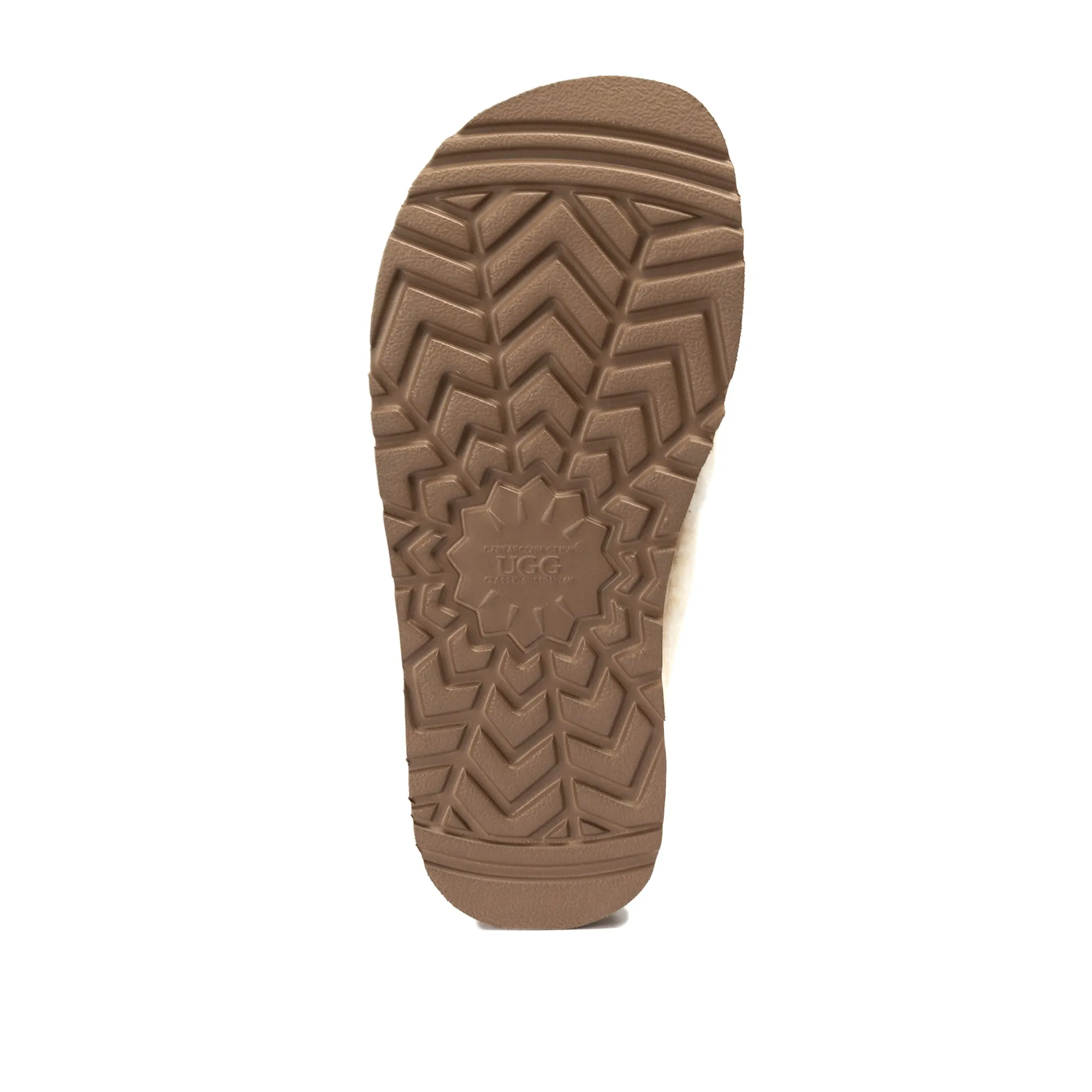 UGG Chloe Fluffy Platform Scuff