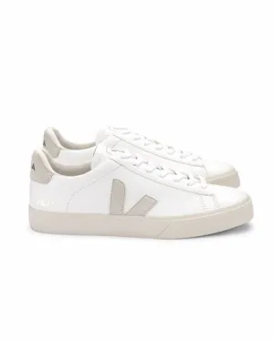 VEJA Campo Chromefree Trainers in Extra White Natural Suede